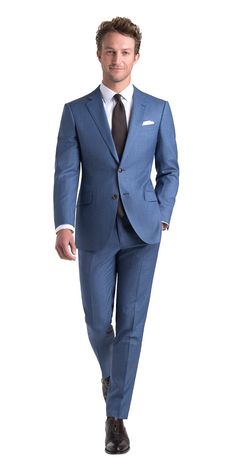 Blue And Grey Suit Men, Mens Suits Black, Mens Suits Navy, Patterned Suit, Khaki Suits, Workout Man, Grey Suit Men, Suits Black, Groom Tux