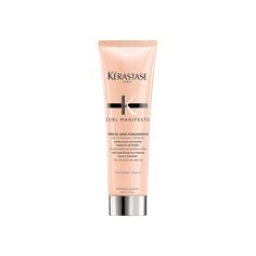 Leave-in Kérastase Curl Manifesto Crème de Jour Fondamentale - 150ml  Leave-in para cabelos ondulados, cacheados e crespos. Kérastase Curl Manifesto Creme Du Jour Fondamentale confere maciez e facilidade no desembaraço. O Leave-In Kérastase Curl Manifesto Creme Du Jour Fondamentale é enriquecido com Mel de Manuka e Ceramida. A textura é de um creme suave, que entrega hidratação intensa, proteção térmica de até 230° e facilidade ao desemaranhar os fios. O produto ainda reduz o arrepiado do frizz Hair Cream For Curly Hair, Cream For Curly Hair, Curly Hair Cream, Curly Hair Mask, Frizzy Curls, Curl Conditioner, Curl Shampoo, Hair Diffuser, Frizz Free Curls