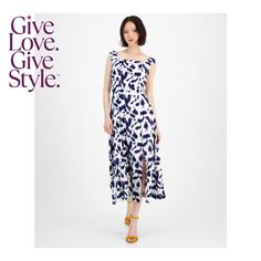 in stock Chic Sleeveless Midi Dress For Garden Party, Chic Sleeveless White Maxi Dress, Chic White Sleeveless Midi Dress, Chic White Sleeveless Dress For Garden Party, Sleeveless Midi Dress, Navy Midi Dress, Midi Dress Sleeveless, Sam Edelman, Square Neck