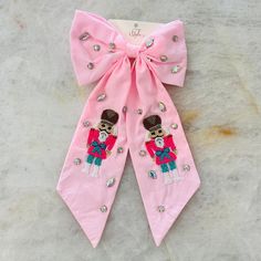 Envy Stylz Boutique Women - Accessories - Bow Nutcracker Pink Hair Bow Nutcracker Pink, Pink Hair Bow, Pink Hair Bows, Design Stand, Holiday Style, Holiday Fashion, Nutcracker, Pink Hair, Hair Bow