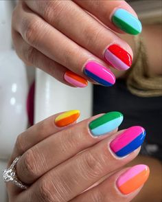 How To Shape Nails, Summer Nails Designs 2023, Summer Nails 2023 Gel, Easter Nails Ideas, Gel Summer Nails, Beautiful Summer Nails, Nails 2023 Gel, Summer Nails Coffin, Summer Nails Designs