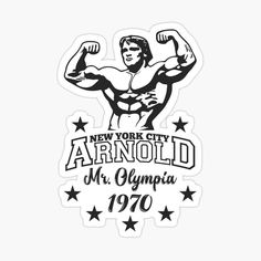 the new york city armold mr olympic sticker