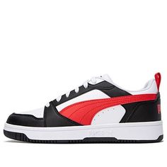 PUMA Rebound V6 Low Sneakers 'All Time Red' 392328-04 Fashion Performance, Low Sneakers, Stylish Sneakers, Perfect Pair, All About Time, Your Perfect, Sneakers, Red, Quick Saves