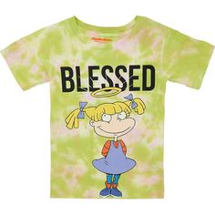 a child's t - shirt with an image of a cartoon character on it