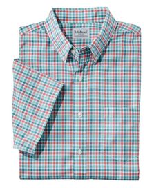 Customers love the high-quality craftsmanship of our wrinkle free button down shirt, which gives you all the comfort of cotton, with none of the wrinkles. Traditional Fit: Relaxed through the chest, sleeve and waist. 100% cotton poplin. Fine 80s two-ply fabric for longer wearability. Features wrinkle-free performance that won't wash out. Our innovative TrueCool fabric wicks moisture away from your skin and helps it dry quickly. Machine wash and dry. Buttoned collar. Front pocket. Imported. Check Dress Shirt, Check Dress, Sport Shirt, Men's Shirts, Wrinkle Free, Wicks, L L Bean, Dress Shirts, Sports Shirts