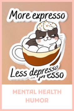 New funny mental health sticker in my #Etsy shop! This sticker is fun, brightly colored, and made to last. Stickers are a perfect way to customize your laptop, water bottle, computer, bible journal, planners and more. I have a huge collection of sarcastic stickers, motivational stickers, mental health stickers and many more and I am always adding new designs so make sure to keep checking back! 1. Product details: - White or transparent - For indoor use - Easy to peel off - Not waterproof Sarcastic Stickers, Mental Health Humor, Funny Mental Health, Motivational Stickers, Health Humor, Motivational Sticker