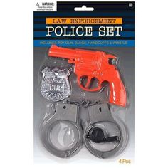 Buy Costume Accessories Police accessory set sold at Party Expert Fbi Accessories, Police Accessories, Birthday Party Checklist, Police Costume, Luau Theme Party, Party Expert, Costume Accessories