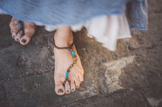 Wooden anklet sea blue &dark brown colour Wooden beads.Delicate beach jewellery to adorn your leg and add that special touch to your look any occasion. For a bohemian look, a wooden anklets are ... a gorgeous look to your legs, anklets also provide health benefits.Wooden anklets Package: Beach foot anklet and foot ring Size: Total length of the chain is 12.5 in (30.5cm)  Handmade Characteristic: 1. It looks beautiful when wearing barefoot or shoes in summer. You can wear shoes alone or with sand Bohemian Colorful Beads Anklet For Vacation, Blue Beaded Bohemian Anklets, Bohemian Blue Beaded Anklets, Bohemian Turquoise Anklets For The Beach, Bohemian Turquoise Anklets For Festivals, Bohemian Brown Anklets For The Beach, Bohemian Blue Anklets For The Beach, Brown Bohemian Anklets As Gift, Bohemian Blue Anklets For Beach