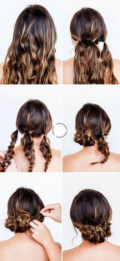 How to Hack Your Way to an Easy Updo in 10 Minutes: A Valentine’s Day Hair Tutorial – Paper and Sti..? Diy Updo, Haircut Styles For Women, Easy Updo, Hair Hack, Hoco Hair Ideas Short, Easy Hair Updos, Homecoming Hairstyles Updos, Peinados Recogidos