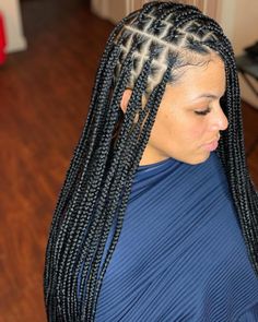 Braids Boho, Cute Box Braids, Big Box Braids Hairstyles, African Hair Braiding Styles, Long Box Braids, Box Braids Hairstyles For Black Women, Braids Hairstyles Pictures, Cute Box Braids Hairstyles, Box Braids Styling