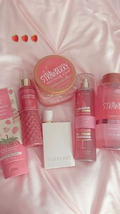 Scent Combos Hygiene Strawberry, Strawberry Pound Cake Scent, Strawberry Body Mist, Strawberry Scented Perfume, Strawberry Scent Combo, Strawberry Body Oil, Strawberry Scented Products, Strawberry Pound Cake Perfume, Scents Aesthetic