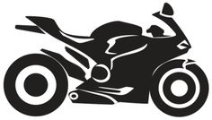 a black and white drawing of a motorcycle