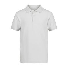 He'll be ready to ace the new school year in this crisp-looking, breathable uniform polo shirt from IZOD.Natural stretch: fabric stretches for maximum comfortEasy care: machine washable, wear straight from the dryerFeatures: Breathable, Stretch FabricFit: Regular FitSleeve Length: Short SleeveFiber Content: 64% Cotton, 36% PolyesterFabric Description: WovenCollar: Point CollarCare: Machine Wash, Tumble DryCountry of Origin: Imported Basic Solid Color T-shirt For School, Basic T-shirt For School, Basic Solid Polo Shirt For School, Basic Solid Color Polo Shirt For School, Basic White Collared T-shirt, Basic White Collared Shirt, White Collared Basic Shirt, Basic White Collared Polo Shirt, White Husky