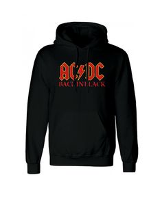 ACDC Back In Black Hoodie #graphictee #tees #today Back In Black, Back To Black, The Loom, Fruit Of The Loom, Fashion Tees, Rock Bands, Black Hoodie, Gift For Him