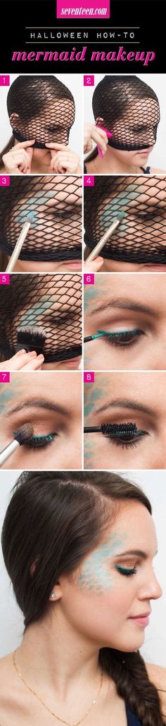 Carnaval Make-up, Fantasy Make-up, Halloween Make-up Looks, Halloweenský Makeup, Festival Make Up, Makeup Simple, Mermaid Halloween, Jewelry Pandora, Twitter Link