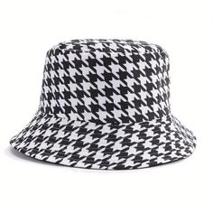 New, Excellent Quality, Unbranded Boutique Item. Brand New From Distributor No Actual Tags. Love It? Buy It! Fishing Hat. Sun Hat. Outdoors Sun Hat. Packable. For All Seasons. Bucket Hat. Unisex Sun Hat. Reversible Hat. Houndstooth Pattern. Black And White Colors May Vary From Screen To Screen Smoke Free Environment New! Never Used Aproximately 22" Circunsfere Gift Outdoor Activities Autumn/ Winter Minimalist Style Trending Bucket Hat Labor Day All Season Hat Special Gift Casual Outfit Gym Vacation Unisex Hat Print Black & White Hat Travel Hat Bucket Hats Offer Protection From The Sun, Making Them A Practical Choice For Outdoor Activities. They Ar Womens Snapback Hats, North Face Cap, American Hat Makers, Floral Bucket Hat, Outfit Gym, Bucket Hat Women, Pattern Black And White, Straw Cowboy Hat, Reversible Bucket Hat