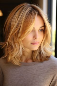 Shoulder Lenght Haircut Girl, Top Of Shoulder Haircut, Hair Cut 2024 Girl Medium, Judi Dench Haircut, Short Hair Styles For Long Face Shape, Shoulder Length Hair Long Bangs, Shoulder Length Hair With Curls, Women’s Hair Cuts Medium, Front Layers Medium Hair Face Framing Shoulder Length