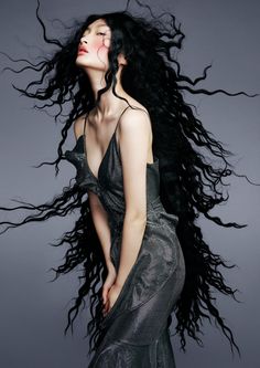 AHFA21 FINALIST: AHFA HAIRDRESSER, HERMIZ DANIEL - THE JOURNAL MAG Hair Photography, Editorial Hair, High Fashion Photography, Photoshoot Concept, Poses References, Hair Reference, Very Long Hair, The Journal, Big Hair