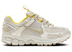 NIKE ZOOM VOMERO 5 LIGHT BONE YELLOW (W) Air Zoom Vomero 5, Nike Zoom Vomero 5, Nike Vomero, Zoom Vomero 5, Harrods London, Vomero 5, Yellow Nikes, Nike Models, Nike Dunk High