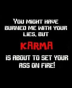 Karma Quotes Truths, Quotes Sarcastic, Karma Quotes, Trendy Quotes, On Fire, The Words, Great Quotes