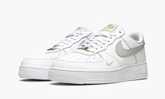 Nike Air Force 1 Low Gs, Nike Air Force One Low, Luxury White Low-top Nike Air Force 1, Nike Air Force 1 Low Colors, Nike Air Force Gold, Nike Air Force 1white, Nike Air Force 1 Low White, Womens Air Force 1, Nike Shoes Air Force