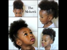 Afro Hairstyles Braids, Fro Hawk, Kids Afro, Girl Mohawk, Baby Hairstyle, Natural Hair Mohawk, Mixed Kids Hairstyles, Indigo Hair, Cute Toddler Hairstyles