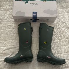 Hard To Find, Style No Longer Available. Questions? Leave A Comment Below! Find Style, Rain Boot, Hard To Find, Leave A Comment, Rain Boots, Women Shoes, Boots, Green, Women Shopping