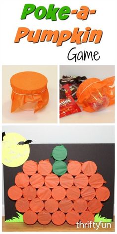 pumpkin game for kids to make