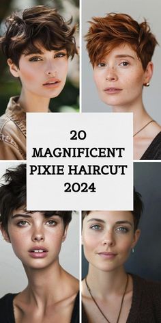 Discover 20 gorgeous pixie haircuts for 2024 that will inspire your next salon visit. The pixie cut is a versatile and trendy option that suits everyone. From sleek and polished to messy and textured, these pixie haircuts offer a fresh and modern update to your look. Find your perfect pixie style and embrace the chic elegance of this popular haircut. Refresh your appearance with a stunning pixie cut. Caramel Pixie Haircut, French Pixie Haircut Chic, Messy Short Hair Pixie, Women’s Pixie Cut, Square Face Pixie Haircut, Mod Pixie Haircut, Pixie 2024 Trends, Woman Pixie Haircut, Pixie Haircut 2024 Trends Women