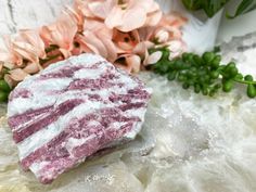 Raw Pink Tourmaline, Altar Space, Crystal Home Decor, Raw Crystals, Crystal Energy, Crystals In The Home, Tourmaline Crystal