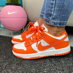 Dunk Nike, Cute Uggs, Shoe Wishlist, Orange Shoes