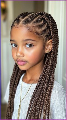 Transform your child's hairstyle with Boho Kids Hair Studio styles inspired by Alicia Keys. Perfect for any occasion. Save this pin! #BohoKidsHairStudio #BohoKids Baby Hair Braids, Child Braid Hairstyles, Hair Styles Kids Black, Braided Hairstyles Kids Black, Black Girls Hairstyles For Kids Braids, Braids For Mixed Girls Kids, Cute Braid Hairstyles For Kids, Boho Braids Kids, Child Hairstyles Girl