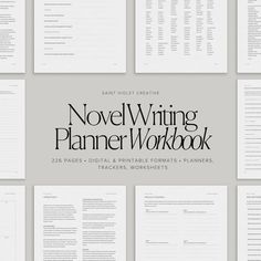 Ultimate Novel Planner Book Writing Planner, Plot Your Novel Outline Writing Organizer Book Planner Guided Book Writing Novel Writing Kit - Etsy