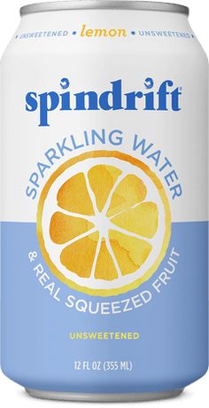 Tom Collins Recipe | Spindrift Healthy Soda, Flavored Sparkling Water, Water Packaging, Seltzer Water, Drinks Packaging Design, Water Branding, Gin Fizz, Carbonated Water, 카드 디자인