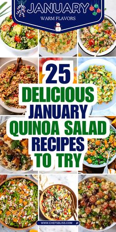 25 delicious january quinoa salad recipes to try in the kitchen or on the table