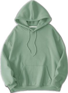 Plus Size Sweatshirts, Dropped Shoulder Sweatshirt, Lined Hoodie, Fall Essentials, Dream Clothes, Fashion Online Shop, Kangaroo Pocket, All Fashion, Kangaroo