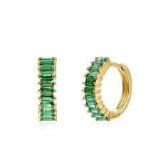 Pattern: Round Occasion: Daily Quantity: 1 Pair Material: Copper Gender: Women's Plating Material: White Gold Plated, Gold Plated Design: Plating, Inlay Classification: Ear Cuffs Style: IG Style Inlay Material: Zircon Weight: 6g Cuffs Design, Ear Cuffs, Plate Design, Green And Gold, Ear Cuff, Gold Plate, Jewelry Design, Copper, Plating