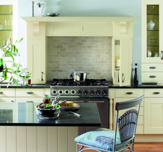 the kitchen is clean and ready to be used for cooking or eating, as well as other things