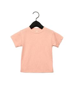 Toddler Triblend Short-Sleeve T-Shirt - PEACH TRIBLEND - 5T | Bella + Canvas Toddler Triblend Short-Sleeve T-Shirt in Peach Size 5 Cheap Casual Peach T-shirt, Basic Orange T-shirt For Spring, Pink Soft-washed Short Sleeve T-shirt, Heather Peach Relaxed Fit Crew Neck T-shirt, Peach Relaxed Fit Crew Neck T-shirt, Casual Heather Peach Cotton Top, Heather Peach Cotton Casual Top, Heather Peach Relaxed Fit T-shirt For Summer, Casual Cotton T-shirt In Heather Peach