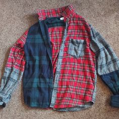 This Is A Sentimental Item Which Is Why The Price Is So High. But Everything Has A Price. Medium Urban Outfitters Flannel. Well Worn. Urban Outfitters Flannel, Urban Outfitters Shirts, Upcycle Clothing, Mens Flannel, Multi Pattern, Plaid Flannel Shirt, Upcycle Clothes, Plaid Flannel, Flannel Shirt