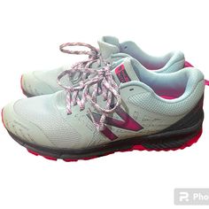 New Balance Women's Fuelcore Nitrel V1 Trail Running Shoe 8.5 New. Unused Smoke Free Home Shoes New Balance, New Balance Women, New Balance Shoes, Trail Running Shoes, Trail Running, Running Shoe, Womens Shoes Sneakers, New Balance, Pink Blue