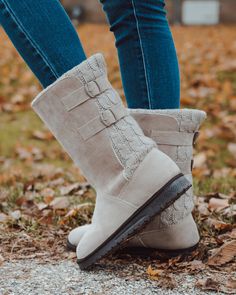 Where fashion meets comfort—introducing the Essentials by MUK LUKS Women's Jean Boots! ✨ These mid-calf pull-on boots are perfect for chilly days, featuring a cozy faux shearling lining and a stylish buckle detail. Whether you're out and about or just relaxing, these boots keep your feet warm and looking fabulous.

#MUKLUKS #Jean Jean Boots, Buckle Boots, Pull On Boots, Out And About, Mid Calf, Jeans And Boots, Faux Fur, Water Resistant, Women Jeans