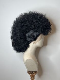 80s Big black Wig lacefront 13*3 HD 80s Mohawk, Drag Hair, Mullet Wig, Androgynous Hair, 80s Rock, Rocky Horror, Black Wig, Short Wigs, Austria