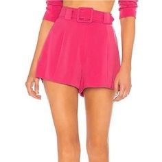 Brand New Lovers + Friends City Belted High Waist Shorts In Pink From Revolve Friends Shorts, High Waist Shorts, Belted Shorts, Lovers And Friends, High Waisted Shorts, High Waist, High Waisted, Womens Shorts, Brand New