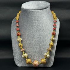 Amazing Stunning New Fashion Beaded Beautiful Brass Handmade Unique Necklace | eBay