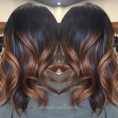 These drugstore hair products will add volume to your hair and your wallet. Dark Hair With Highlights, Brown Highlights, Ombre Hair Color, Hair Color And Cut, Love Hair, Hair Dos, Ombre Hair, Balayage Hair, Color Ideas