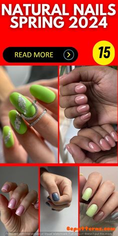 Natural Nail Trends, Short Gel Manicure, Natural Nails Spring, Gel Manicures, Short Gel Nails, Nails Spring