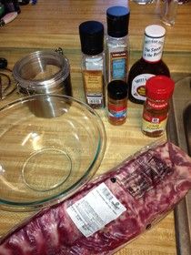 the ingredients are on the counter ready to be put into the oven and cooked in the kitchen sink