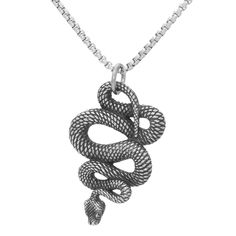 PRICES MAY VARY. This pendant necklace with stainless steel material. The chain length is 55 cm,the chain is not adjustable. This product includes pendant and box chain necklace. The weight of this snake pendant necklace is 33.9 grams. The dimensions of the pendant is 45mm (height) x 30mm (width). Balaijor Fashion Hip Hop Jewelry stands out for its unique style, incorporating fashion, trend, and hip-hop elements into jewelry designs to create jewelry pieces that stand out from the rest.

As an i Metal Snake Shape Necklace, Metal Snake Chain Necklace Gift, Metal Snake Chain Necklace For Gift, Snake Shape Box Chain Metal Necklace, Symbolic Metal Snake Chain Necklace, Adjustable Metal Snake Shape Necklaces, Adjustable Metal Snake Shape Necklace, Adjustable Engraved Snake Chain Jewelry, Symbolic Snake Chain Necklace