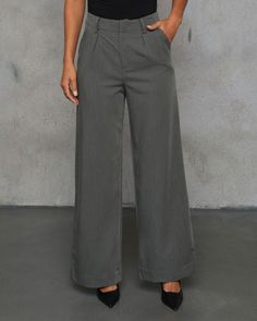 Perfect for transitioning between seasons, the Wanderer Views High Rise Wide Leg Trouser are your go-to for capturing autumn’s refined, relaxed vibe. Crafted from sleek suiting fabric, these trousers boast a flattering high rise and a wide-leg silhouette that dances with every step. The zip fly with hook and bar closure ensures a smooth fit, while the side slant and back welt pockets add practical charm. Pair with the matching wide leg trouser to complete the look. Suiting fabric Zip fly with ho The Wanderer, Suiting Fabric, Welt Pockets, Wide Leg, High Rise, Trousers, Sleek, Bar, Fabric